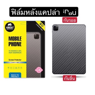 ภาพขนาดย่อของสินค้า(F-004) ฟิล์มหลังกันรอยลายแคฟล่าfor iPad mini Air ipad gen7(10.2)