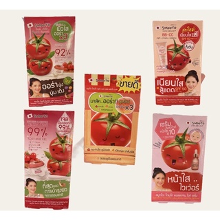 💥เซทมะขือเทศ💥Smooto Tomato สมูทโตะ เซรั่มมะเขือเทศ x10 / มาส์กมะเขือเทศ / บีบีซีซี / เจลมะเขือเทศโยเกิร์ต (เลือก1กล่อง)