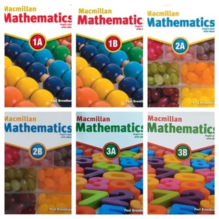 Macmillan Mathematics Pupils Book with Ebook  P.1- 6#แบบเรียนและแบบฝึกหัดวิชาคณิตศาสต์ระดับชั้นประถม 1-6#