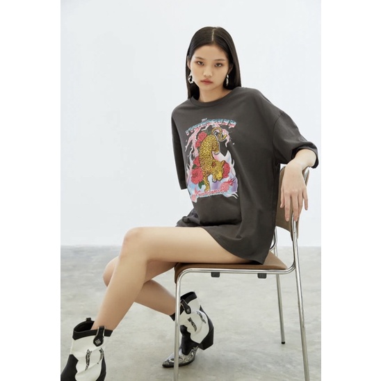 new-with-tag-เสื้อ-gentlewoman-tiger-t-shirt