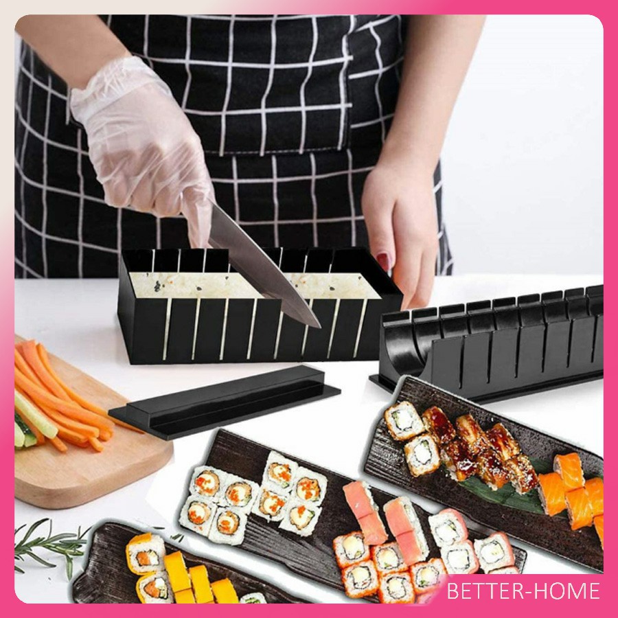 ซูชิ-อุปกรณ์ทำอาหารญี่ปุ่น-ชุดซูชิ-diy-แม่พิมพ์-ทำซูชิ-แม่พิมพ์คุณภาพดี-ตัวช่วยของแม่บ้าน-sushi-mold