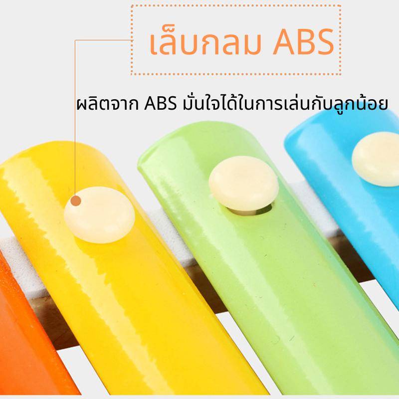 ไซโลโฟนไม้-montessori-benefit-ภูมิปัญญาของเล่นไม้-octave-กรอบประเภทเสียงสนุกของเล่นของเล่นเครื่องดนตรี