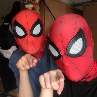PS5 Spiderman หมวกยืดหยุ่นแน่นผู้ใหญ่เด็กฮีโร่หน้ากาก Expedition Mask cos ตลกสด