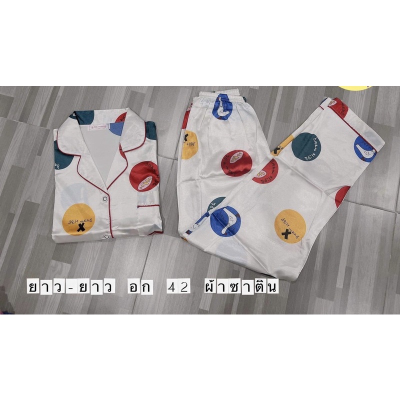 ชุดนอนผ้า ซาตินอย่างดีใส่สบาย | Shopee Thailand