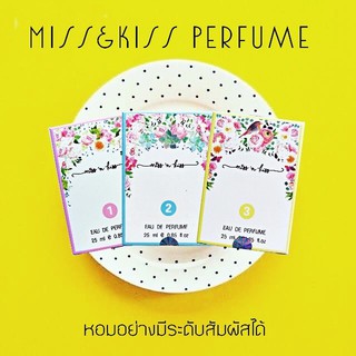 [มีบริการเก็บปลายทาง]✨Miss&Kiss Perfume✨