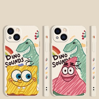 เคสซิลิโคน เคส iPhone 11 SpongeBob เคสไอโฟน13 Pro max caseiPhone12promax เคสไอโฟน7พลัส ซิลิโคนนิ่มลายตรงด้านข้าง เคสไอโฟน11 เคสApple 11promax iPhoneXR CASE iPhone8plus เคสไอโฟนse2020 เคสไอโฟน6sพลัส mini เคสi11 เคส13promax
