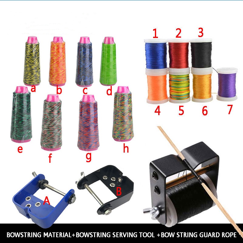 Bowstring วัสดุ Bowstring บริการเครื่องมือ Bowstring Protector โบว์ทำ ...