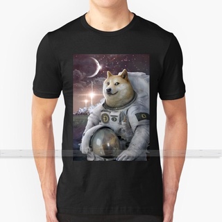 [S-5XL]เสื้อยืด พิมพ์ลายนักบินอวกาศ Ver 3 3D Doge Meme Dogecoin Crypto Cryptocurrency Bitcoin สไตล์คลาสสิก ไม่ซ้ําใคร สํ