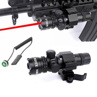 ภาพขนาดย่อของภาพหน้าปกสินค้าred dot เลเซอร์ติดปืนยาวของแท้ laser scope ปรับใน สีแดง (สินค้าเกรดสูง รับประกันคุณภาพค่ะ)ชุดเลเซอร์อินฟราเรดสีแดงและสีเ จากร้าน weleda1 บน Shopee ภาพที่ 1