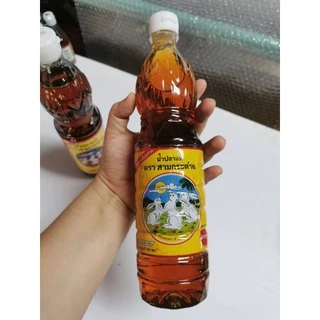 น้ำปลา ตรา สามกระต่าย ขนาด 700 ml แบบ 1 ขวด ของแท้จากจังหวัดตราด photo