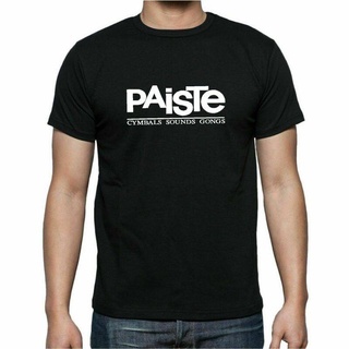 [100% Cotton] Wanyg เสื้อยืดลําลอง แขนสั้น พิมพ์ลาย Paiste Cymbal Usical Instruments สไตล์คลาสสิก ของขวัญวันเกิด สําหรับ