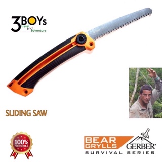 เลื่อย GERBER BEAR GRYLLS ของแท้ น้ำหนักเบา พกพาสะดวก ใช้งานง่าย คมเลื่อยออกแบบมา สำหรับงานไม้