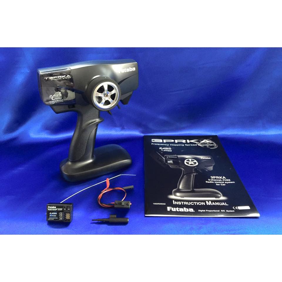 Futaba Systems 3PRKA 3-Channel FHSS Transmitter With R203GF