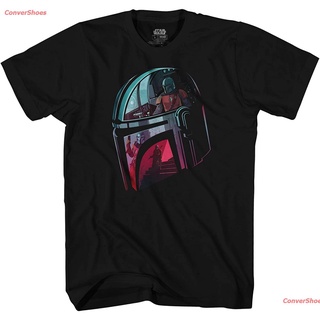 เสื้อยืดลำลอง STAR WARS Inside The Mandalorian Adult Tee Graphic T-Shirt For Men Tshirt Mens Womens T-shirts