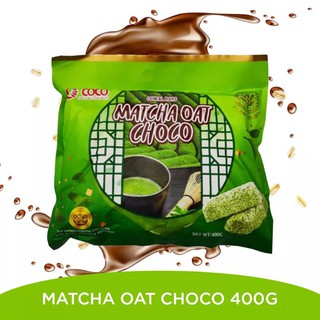 [ใส่โค้ด INCLZ77 ลดเพิ่ม 50%] 🌿 COCO Oat Choco ขนมข้าวโอ้ต ธัญพืชอัดแท่ง ชาเขียว ชาเขียวมัทฉะ แท้ 100% Japanese Macha Power 🌿