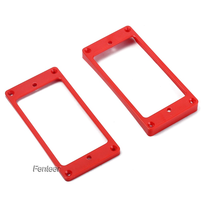 fenteer-2pcs-red-guitar-pickup-mounting-ring-surround-frame-for-lp-les-paul-guitars