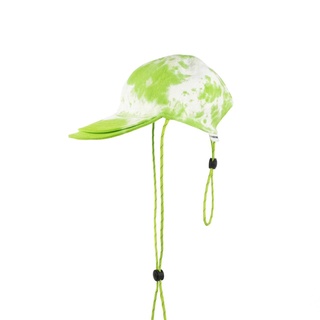 KH EDITIONS - REFLECTED RAY TIE DYE CAP - GREEN/WHITE - หมวก แก๊ป