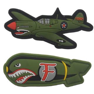 SMILE DROPPING F BOMB PATCH NEW BIKER WW2 SPITFIRE Aircraft US FLYING TIGERS AIR FORCE jacket patches badge