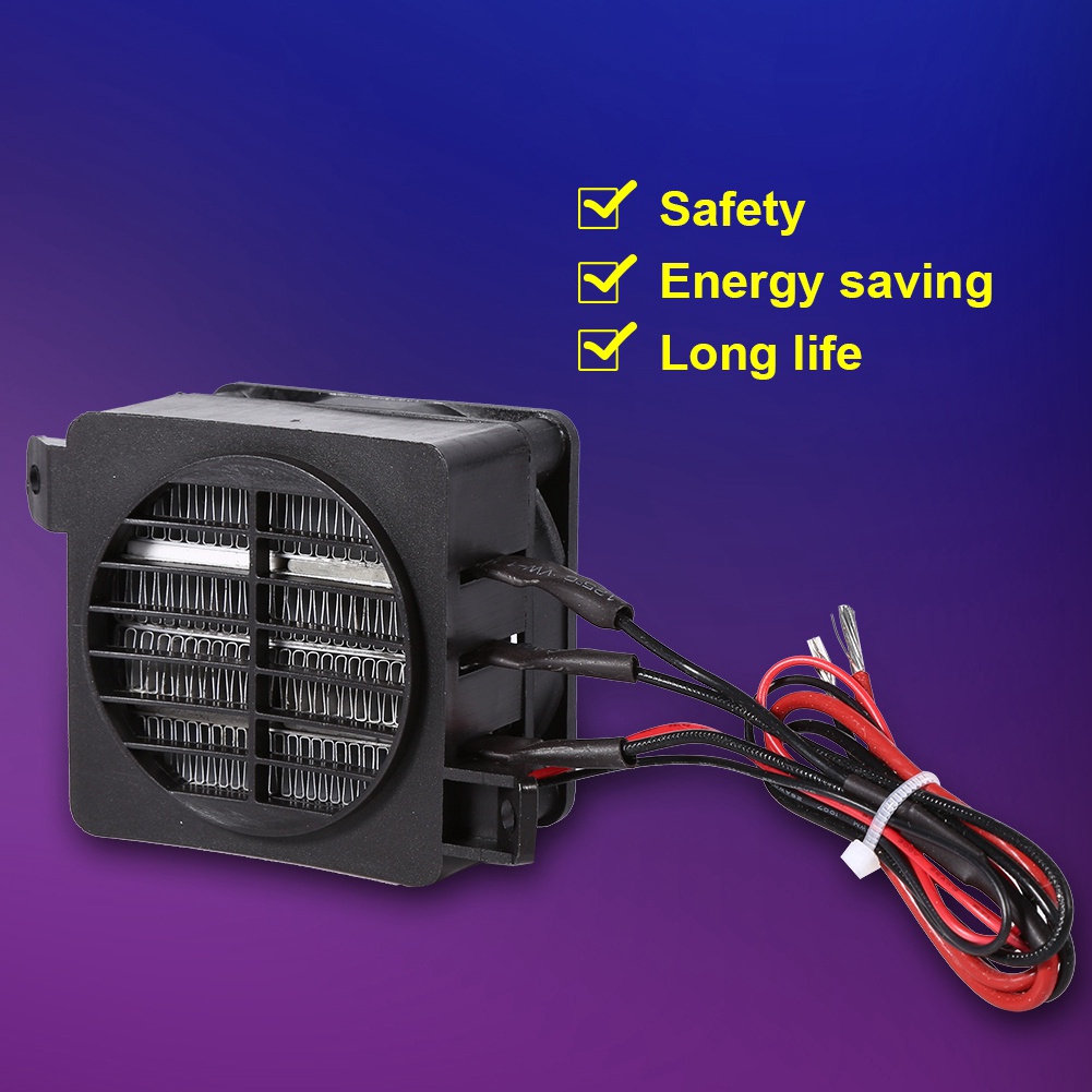 พัดลมฮีทเตอร์ PTC อุณหภูมิคงที่ 100W 12V Shopee Thailand