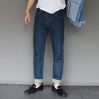 สินค้า ใส่โค้ด GDZNOV1 ลด 15% Golden Zebra Jeans กางเกงยีนส์ชายขากระบอกเล็กไซส์เล็กไซส์ใหญ่ผ้าไม่ยืด(size28-40)