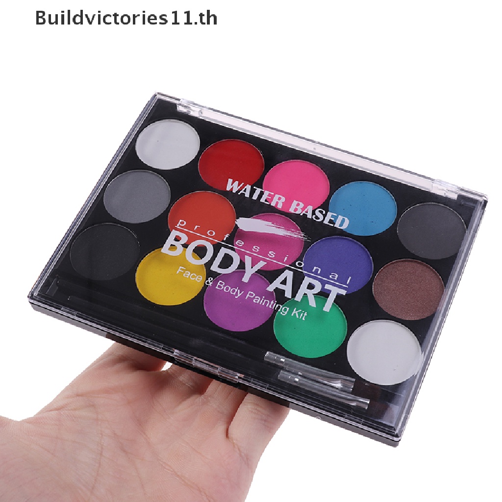 buildvictories11-ชุดภาพวาดสีน้ํามัน-รูปใบหน้า-15-สี-สําหรับปาร์ตี้ฮาโลวีน