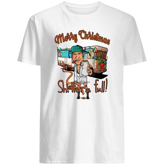 [100% Cotton] เสื้อยืด พิมพ์ลายภาพยนตร์ Merry Christmas Lampoons Christmas สําหรับผู้ชาย และผู้หญิง