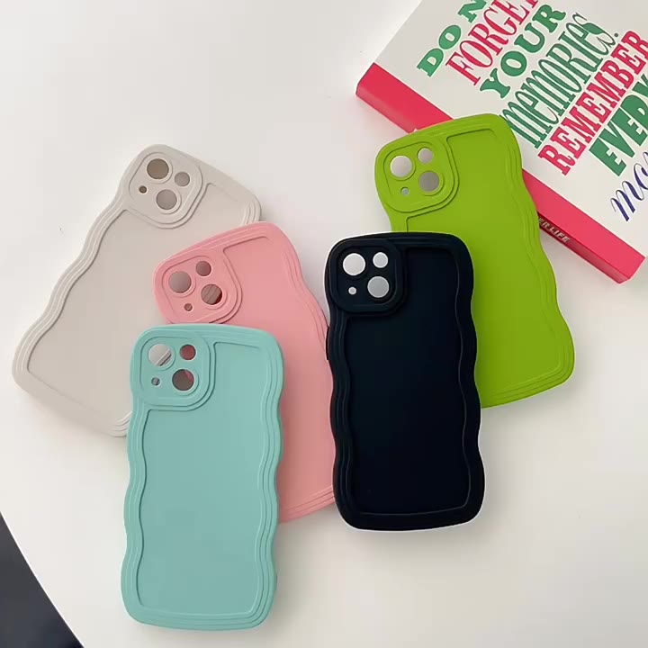 เคสโทรศัพท์มือถือ-ซิลิโคนนิ่ม-tpu-ลายคลื่น-สีแคนดี้-สําหรับ-oppo-a78-5g-a31-a9-a5-2020-a12e-a3s-a93-4g-a53-2020-a58-f11-f9-pro-a8
