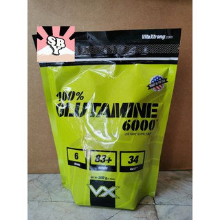 ภาพหน้าปกสินค้าของแท้ 100% VX glutamine 6000 500กรัม 300กรัม ของแท้ กลูตามีนฟื้นฟูกล้ามเนื้อ ซ่อมแซมกล้ามเนื้อ ที่เกี่ยวข้อง