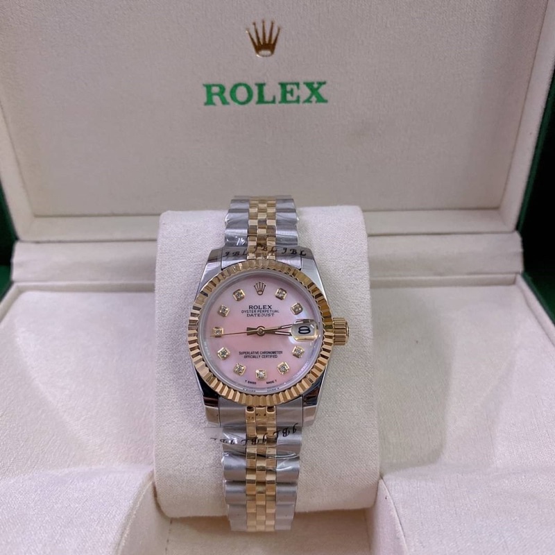 นาฬิกาข้อมือ-นาฬิกาข้อมือผู้หญิงแบรนด์เนมrolex-size-31mm