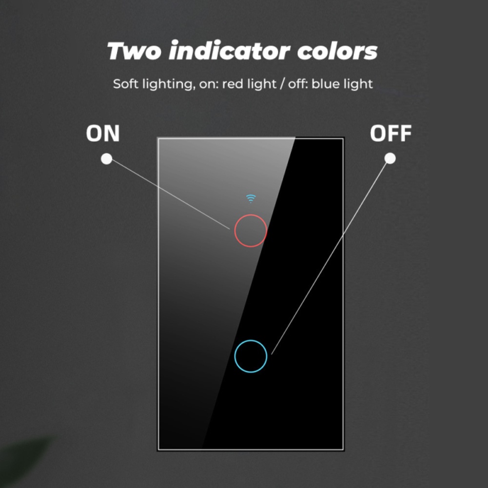 tuya-wifi-433mhz-ปุ่มสวิตช์ไฟติดผนังบ้าน-อัจฉริยะ-1-2-3-4-แก๊ง-พร้อม-alexa-และ-google-assistant