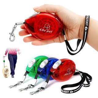 Lightweight Retractable Dog Walk Leash Extending Leash Tape for Small Medium Pet