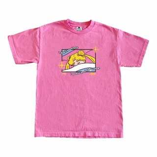 เสื้อยืดผ้าฝ้ายเสื้อยืด พิมพ์ลายอนิเมะเซเลอร์มูน Kuruu Int Need love TeeL XL  XXL 3XL