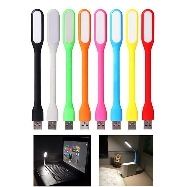 ภาพหน้าปกสินค้าKUDOSTH (1 แท่ง) โคมไฟ USB แบบพกพา LED Portable Lamp (คละสี) - No Package