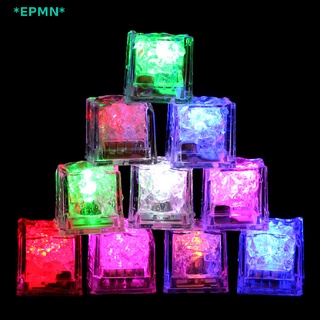Epmn&gt; ใหม่ ลูกบอลน้ําแข็งเรืองแสงในที่มืด LED สําหรับตกแต่งบ้าน ปาร์ตี้คริสต์มาส ฮาโลวีน 12 ชิ้น