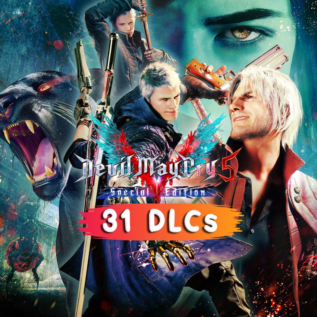 devil-may-cry-5-19-dlc-31-dlc-เกมส์-คอมพิวเตอร์-pc-โน๊ตบุ๊ค