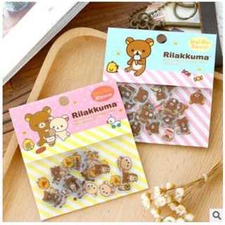 พร้อมส่ง สติ๊กเกอร์หมี 🐻 สติ๊กเกอร์ใส ไดคัท DIY น่ารัก ลายการ์ตูน