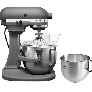 Heavy duty เครื่องผสมอาหาร KitchenAid รุ่น 5KPM50EGR (สีเทาด้าน GREY)2 20V *โถสเตนเลส 2 โถ