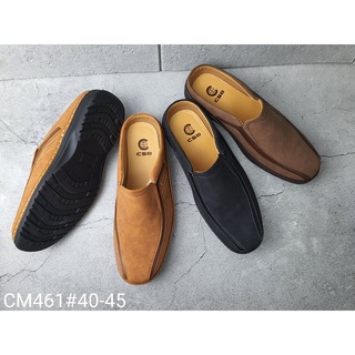 สินค้า CM461รองเท้าหนังเปิดส้นไซส์40-45มี3สี