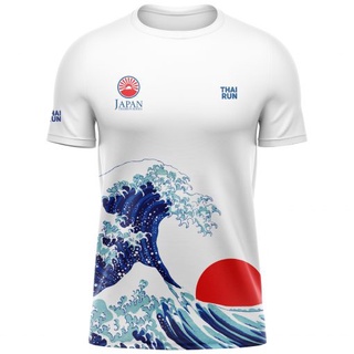 โปรโมชั่น : KYV1G6NH ลด 45 Thairunไทยรัน เสื้อออกกำลังกายสำหรับการวิ่ง Japan wave
