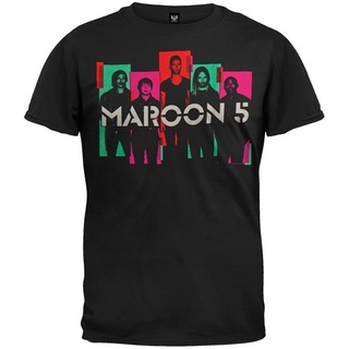 【ใหม่】เสื้อยืดผ้าฝ้ายพิมพ์ลายคลาสสิก Lint9 [พร้อมส่ง] เสื้อยืดผ้าฝ้าย 100% พิมพ์ลาย Rockabilia Maroon 5 โอเวอร์ไซซ์ โอเว