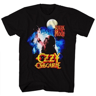 [100% Cotton] เสื้อยืดลําลอง แขนสั้น พิมพ์ลาย Ozzy Osbourne Bark At The Moon Heavy Metal SML-2 badhabitmerch สําหรับผู้ช