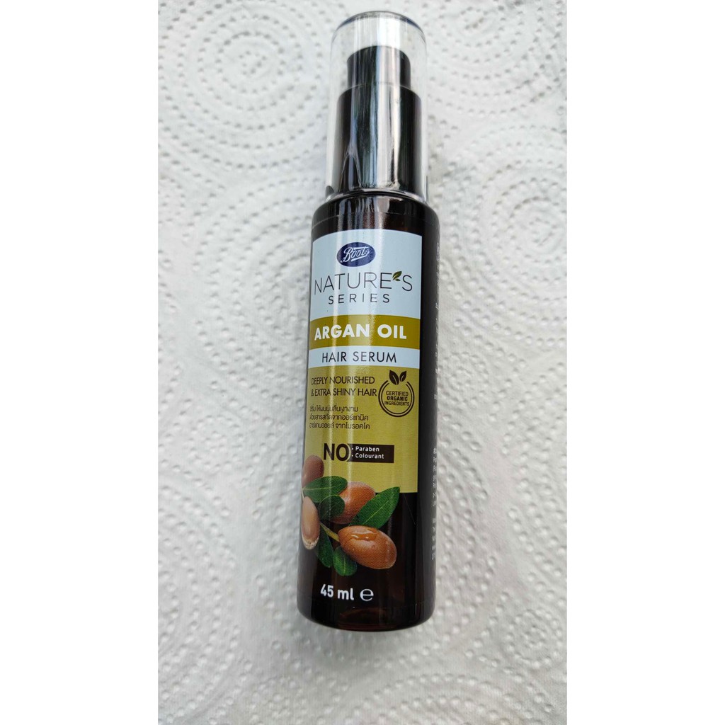 Nature's Series Argan Oil Hair Serum Shopee Thailand