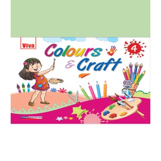 DKTODAY หนังสือ COLOURS &amp; CRAFT - 3 - WITH MATERIAL
