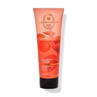 Bath &amp; Body Works Aromatherapy ORANGE GINGER Body Cream 226g. ของแท้