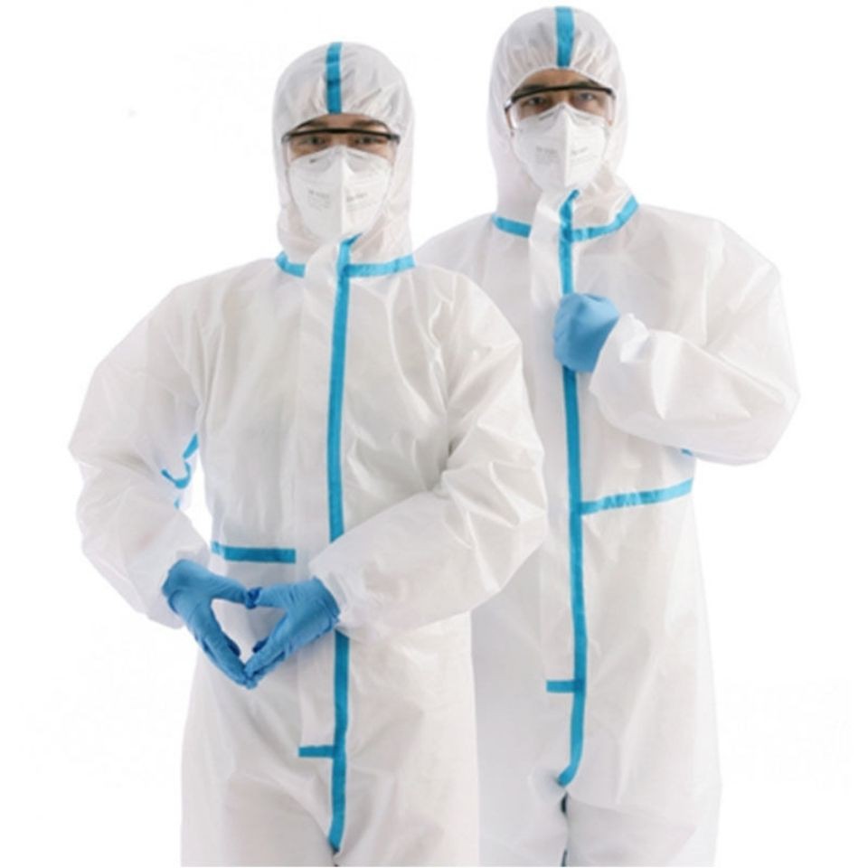 ภาพหน้าปกสินค้าชุด PPE ชุดป้องกันส่วนบุคคล ชุดกันโรค ชุดป้องกัน ชุดป้องกันเชื้อโรค