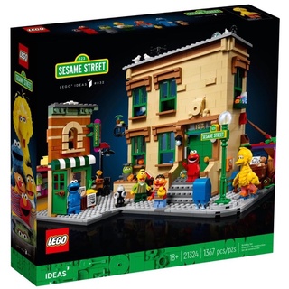 LEGO® IDEAS 123 Sesame Street 21324 - (เลโก้ใหม่ ของแท้ 💯% กล่องสวย พร้อมส่ง)