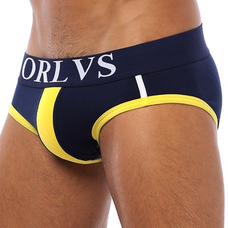 Orlvs กางเกงชั้นใน เอวต่ํา ผ้าตาข่าย ระบายอากาศ 3D สําหรับผู้ชาย OR01