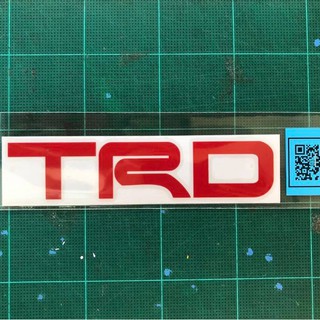 TRD สติ๊กเกอร์ติดรถยนต์