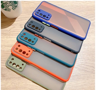 [ส่งจากไทย] เคสกันกล้องหลังด้าน เคสโทรศัพท์ Case Redmi 9A เคสกันกระแทก ปุ่มสีผิวด้าน กันรอยกล้อง ขอบนิ่มหลังแข็ง 025