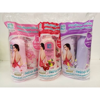 Shokubutsu Monogatari  ครีมอาบน้ำ โชกุบุสซึ ฮอกไกโด มิลค์ (500 ML+ถุงเติม 500 ML.)